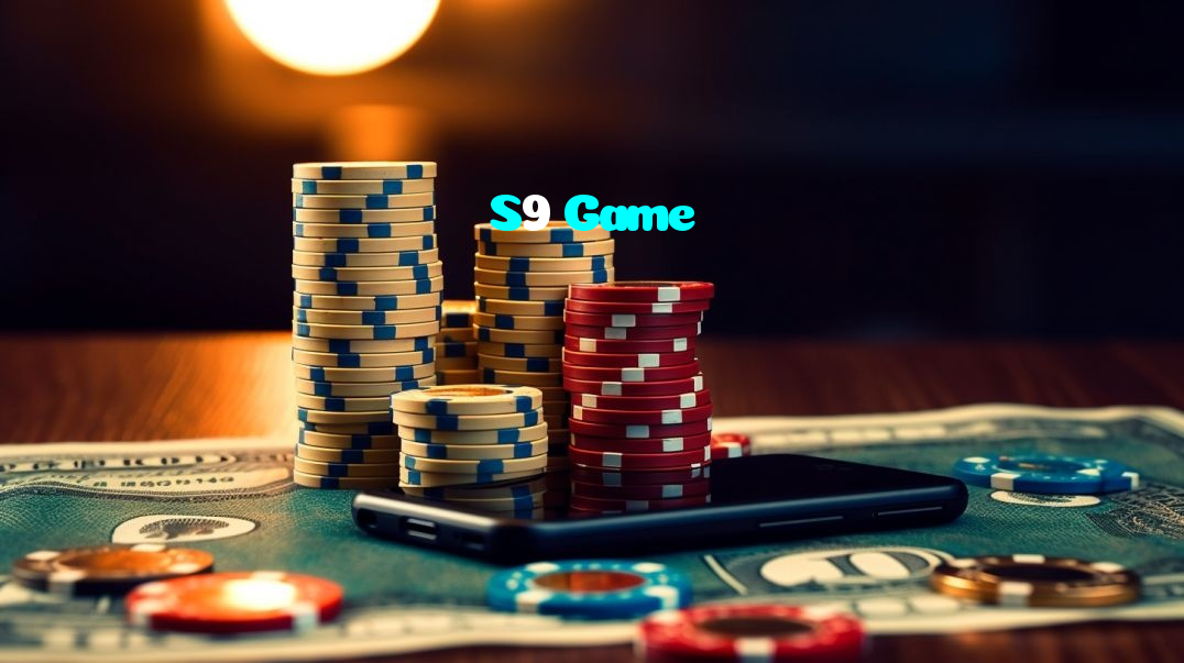 S9 Game casino presented on mobile device in Pakistan with slots and live games